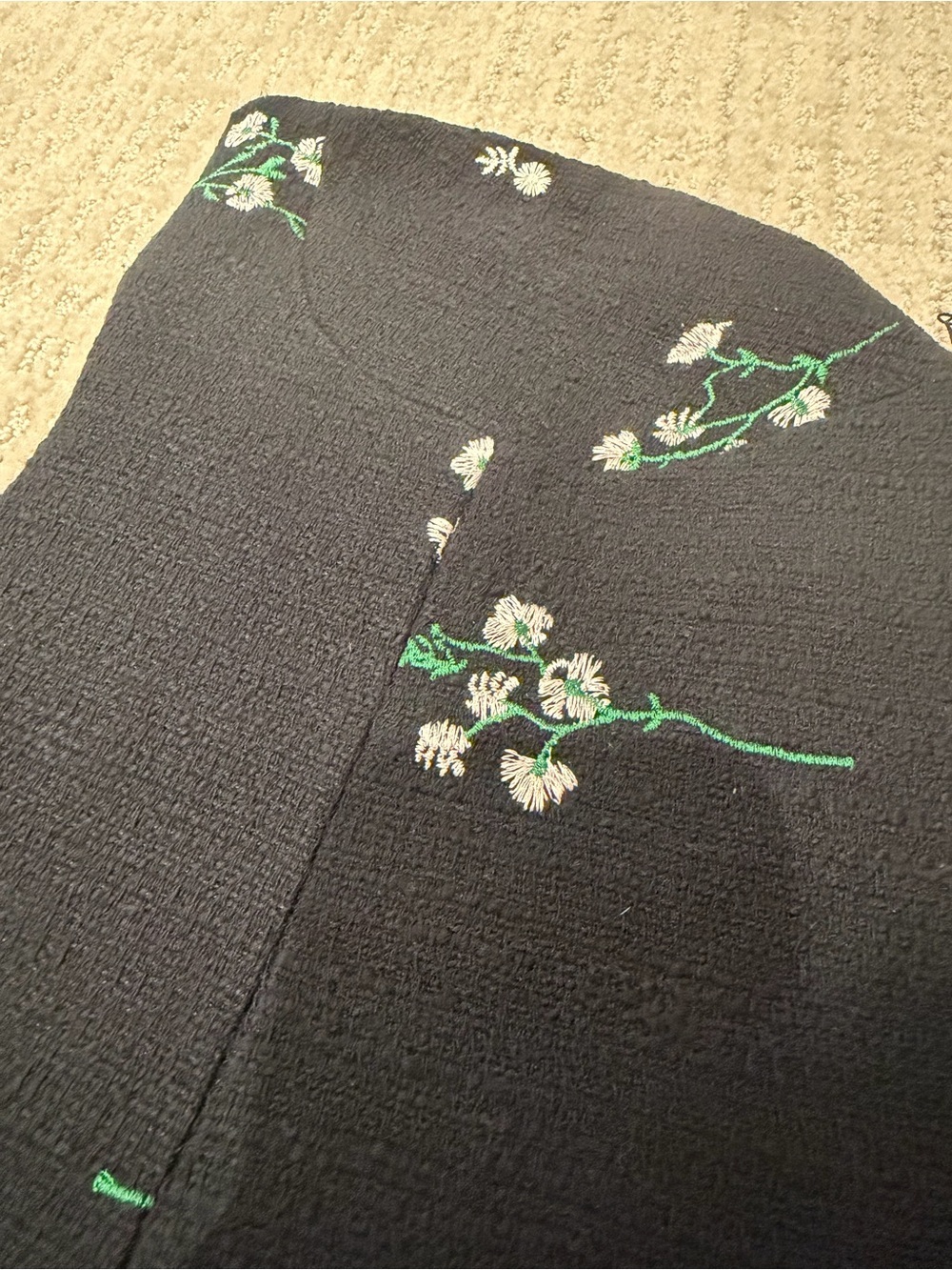 Zara Embroidered Strapless Floral Bustier - Picture 4 of 6